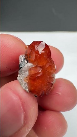 Spessartine Garnet with Muscovite – Afghanistan | Fine Art Minerals | Garnet |