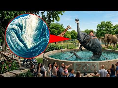 I WENT TO THE ZOO AND FOUND THE HAND SEA MONSTER TRAPPED!!