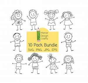 Stick Figures Svg, Stick People Svg, Stick Figure Bundle, Stick Figure Clipart, Svg File for Cricut, Stick Boy Girl Svg Digital Download - Etsy