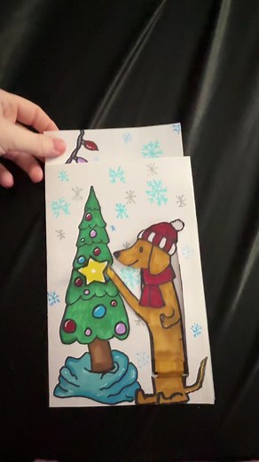 DIY Christmas Card Ideas Featuring a Wiener Dog