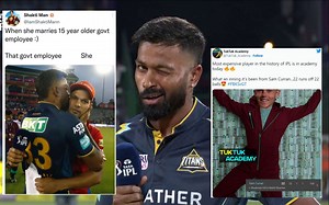 "Dekho yeh zinda h"- Top 10 funny memes as PBKS reach 153/8 vs GT in IPL 2023