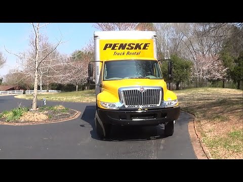 2012 International 4300 Durastar with MaxxForce DT Review (Penske Truck)