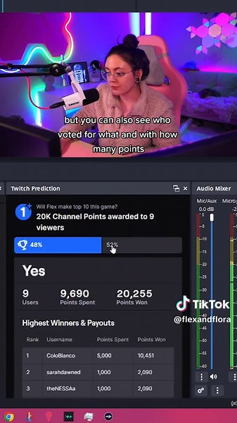 Replying to @erza_dragneel_ Manage your Twitch Predictions quickly with this custom OBS dock! 😁 #streamertips2023 #obstipsandtricks #smallstreamertips #streamingsoftware