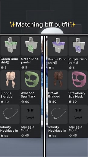 Matching BFF outfit!✨💗THANK YOU GUYS SO MUCH FOR THE 400 FOLLOWERS!!! LOVE YALL!!!#fyp #canthisbeontheforyoupage #roblox #hahasjsjsj #シ #ly #fy #fyp