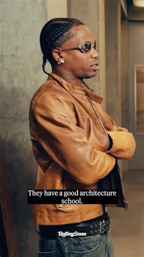 📍Travis Scott reveal he’d like to go back to college and study architecture