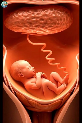 🔜 Inside the Womb: Step-by-Step Normal Baby Delivery Process (3D Medical Animation)💥