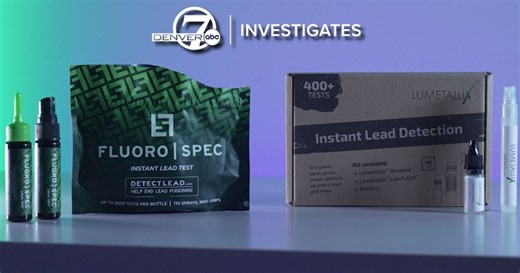 Get the lead out: Putting new at-home lead testing technology to the test | Denver7 Investigates