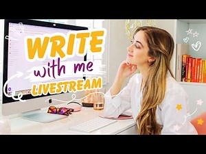 Write With Me LIVESTREAM ✍️✨ super chill writing session