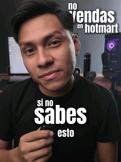 No vendas en Hotmart... Antes de intentar vender en Hotmart, necesitas entender algo clave: no se trata de elegir cualquier producto y esperar resultados. Debes aprender a crear contenido que conecte y, sobre todo, dejar el miedo a exponerte. Emprender en negocios digitales requiere estrategia, práctica y mentalidad, no suerte. #hotmart #negociosdigitales #mktdigital #estrategiaorganica #redessociales
