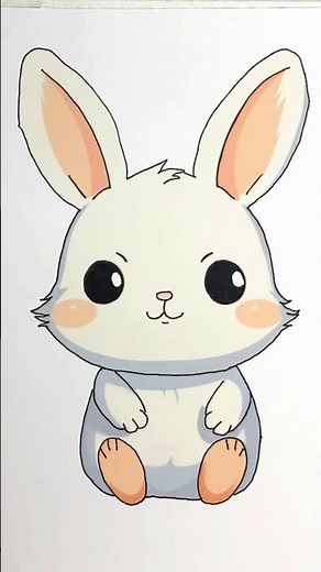 How To Draw A Cute Bunny Easy Step By Step Tutorial