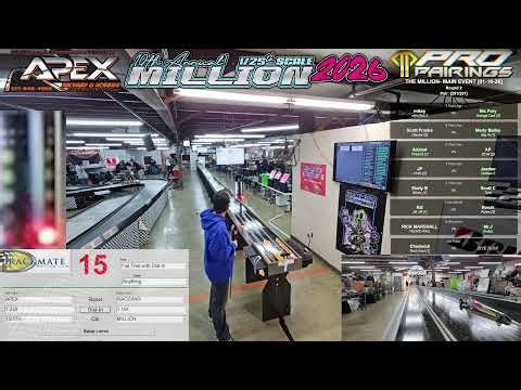 1/25th Scale Million 💲 10th Annual [Main Event Day 1]- #SlotCarDrags