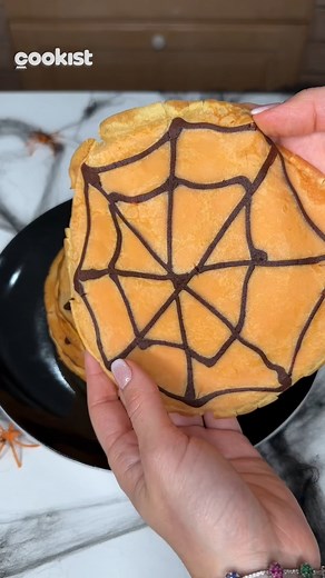199K views · 315 reactions | Halloween crêpes: how to make them super...