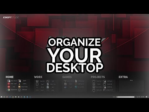 Organize Your Windows 10 Desktop! (FREE 2017)