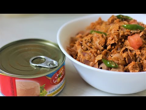 Canned Tuna Recipe for Dinner | Canned Tuna recipe to go with Rice, Roti or Bread