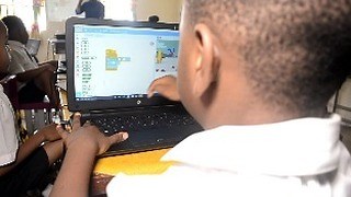 Coding is a new literacy. It's not just a skill set for the future,...