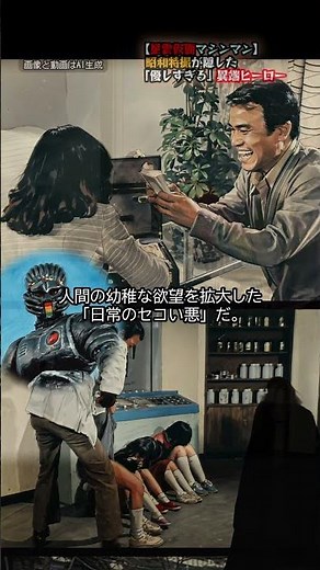 【星雲仮面マシンマン】昭和特撮が隠した「優しすぎる」異端ヒーロー #shots