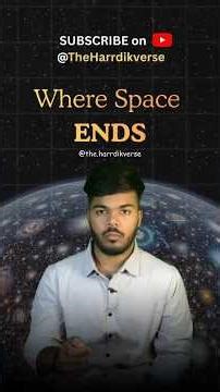 Where Does Space End? 🌌 | The Edge of the Universe Explained #facts #viralvideo #foryou #sehar
