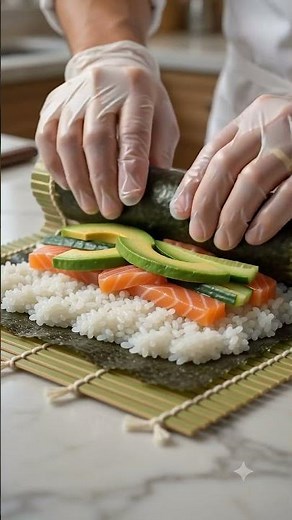 How to Make Sushi at Home in a Minute 🍣 | Easy Homemade Sushi Rolls Recipe