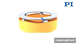 Precision Motion Control w/ Ultrasonic Piezo Motors: - Closed-Loop Linear Stages, Rotary Stages | PI on Make a GIF
