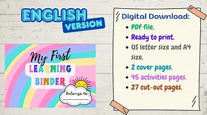 Activity Book for Children Since 3 Years Old, Homeschool, Printable Activities, Montessori Activities - Etsy UK