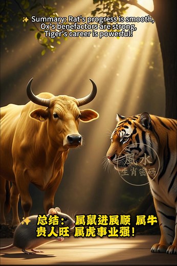 ✨最近这三大生肖好运直接“开挂”！ 贵人主动伸手、机会自己上门，连福气都在排队找你🔥 财运不再靠追，是“被钱追着走”的节奏💰 事业顺、感情顺、生活更顺，一整条路都在为你发光！ #生肖好运 #贵人带财 #福气上门 #好运全面爆发 #财运走高 #生肖好運 #貴人帶財 #福氣上門 #好運全面爆發 #財運走高 | 风水生肖密码