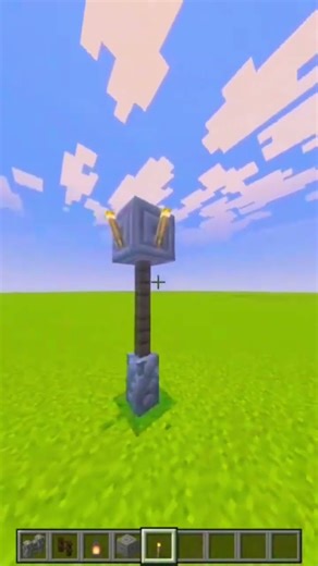 MINECRAFT BUILD Lamp-post Design🛠️🚧👷#minecraft #minecraftbuilding #tutorial