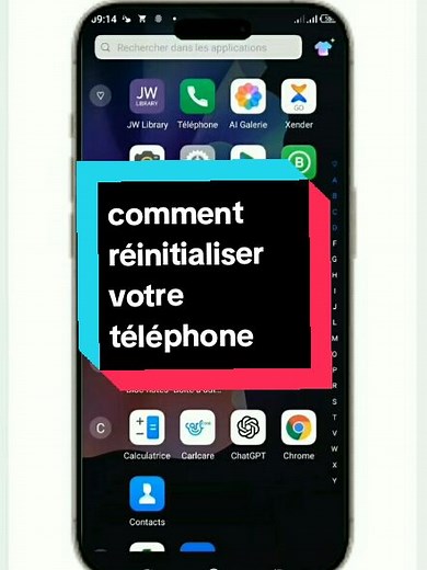 Comment réinitialiser votre téléphone facilement