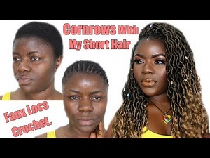 How I Installed My Faux Locs With Curly Ends | Xtrend Hair | Dilias Empire