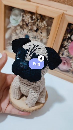 Adorable Pug Amigurumi Crochet Tutorial