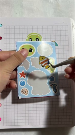 Cute Animal Stickers 🦌🐢🐷 | Kawaii Animal Paper Crafts #shorts