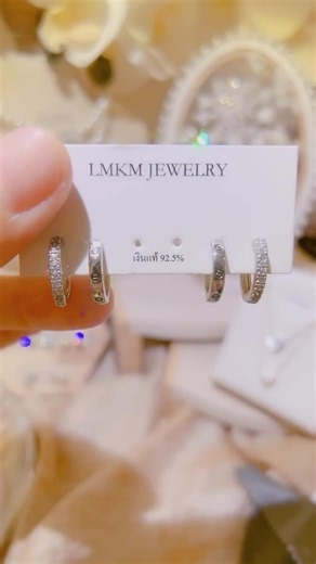 Stylish Rose Gold Shell Earrings from Thailand