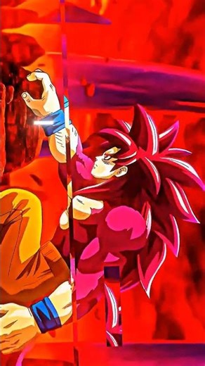 🔥⚡ SSJ4 Limit Breaker Goku Goes Unleashed ⚡🔥 | Dark Aura • Savage Power #amv #viral