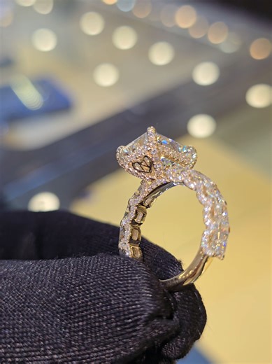 client: Make it special the bros: Say No More #solitairering #diamond #engagementring #fyp #labgrowndiamond