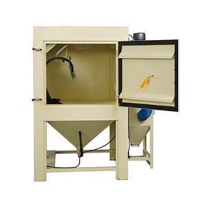 [Hot Item] Intelligent Automatic Turntable Sandblasting Machine Automatic Gun Sand Blasting Machine with Multi-Function