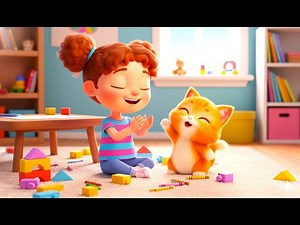 Learn Body Parts with Fun Actions! | Kids Learning Poem