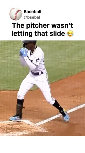 Didn’t Let It Slide 😂 #baseball