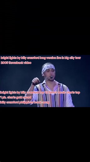 Billy Crawford - Bright Lights Live in Big City Tour