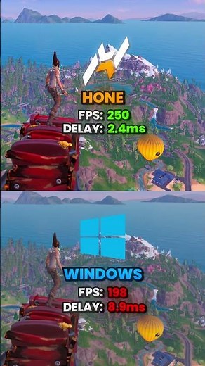 FORTNITE FPS Before VS After Hone Optimizer
