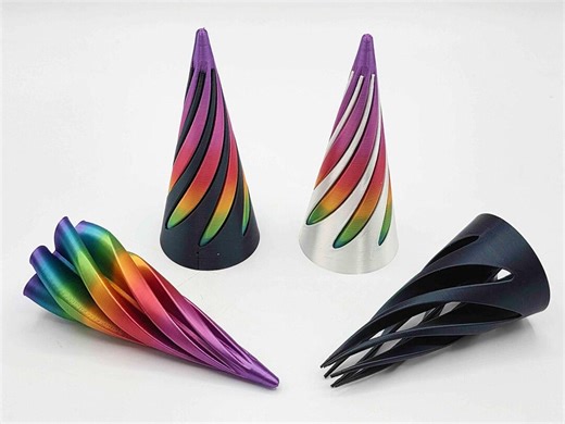 Vortex Optical Illusion Fidget Toy (Rainbow)