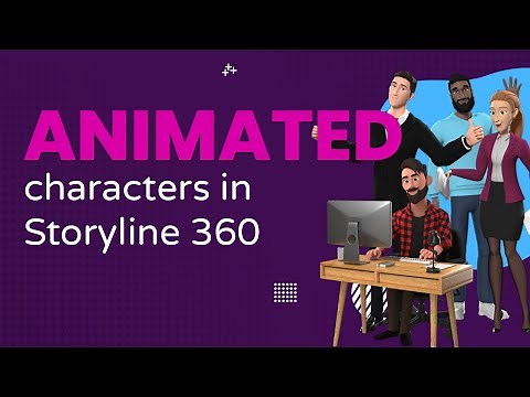 How To Import Animated Characters in Articulate Storyline 360 using CreateStudio Pro