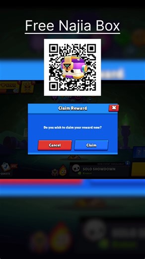 Free Najia Box?! Claim Now#BrawlStars #NewBrawler #Najia