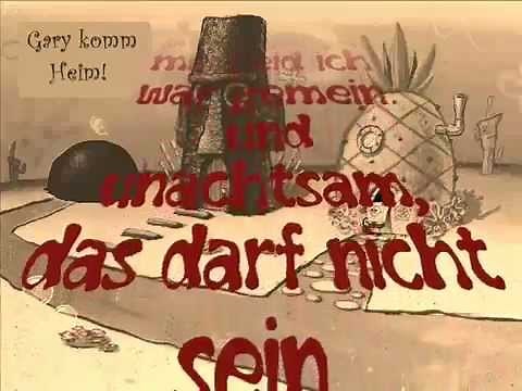 Spongebob Schwammkopf - Gary komm Heim [lyrics]
