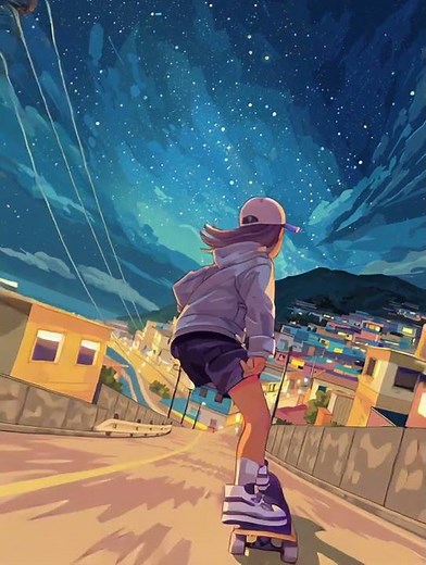 Futuristic Anime Cityscape | Shinkai Makoto Style | Hyper-Realistic Cinematic Animation