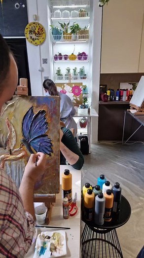 ✨ La Atelierul de creeație în tehnica impasto, în 15 secunde. #melindadecorart #impasto #artădinsuflet #Creațiedinsuflet | melinda.art