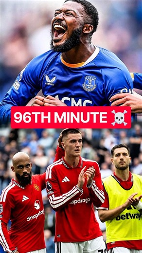 Maitland-Niles Just RUINED Man United’s Win ☠️😱 #PremierLeague #ManUnited #Everton