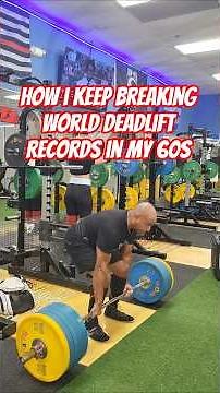 How I Keep Breaking Deadlift Records in My 60s