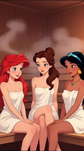 Disney-Inspired AI Beauties: Ariel, Jasmine, Belle