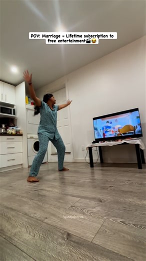 Poojitha & Pankaj on Instagram: "Tag that untrained dancer at home💃😂 . . . . . [couple content, wife dance, couple dance, Kannada comedy, hidden camera, husband wife, Kannada reels] . . . #dance #kannadareels #husbandwifecomedy #indiansincanada #couplereels #coupledance #karnataka #bangalore #mysore #yash #googly #fujukajustories♥️🧿"