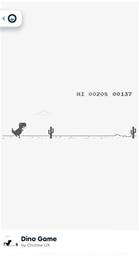 Google Dino Game 🦖😃