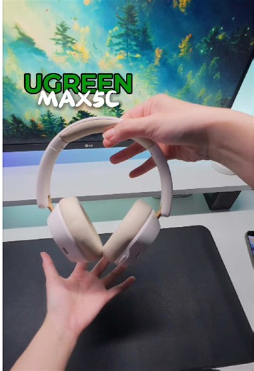 Tai nghe UGREEN cho góc setup: chọn tai nghe decor phù hợp